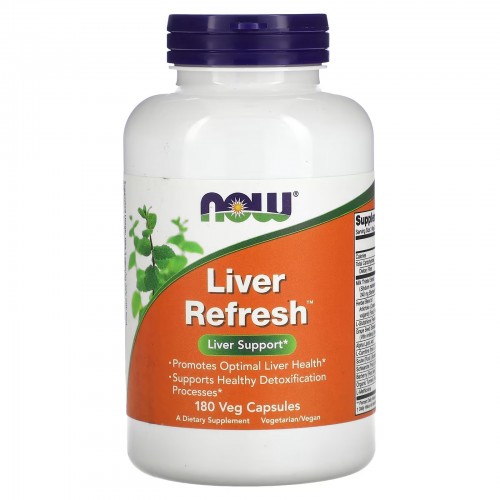 NOW Foods, Liver Refresh, 180 растительных капсул NOW Foods, Liver Refresh, 180 растительных капсул